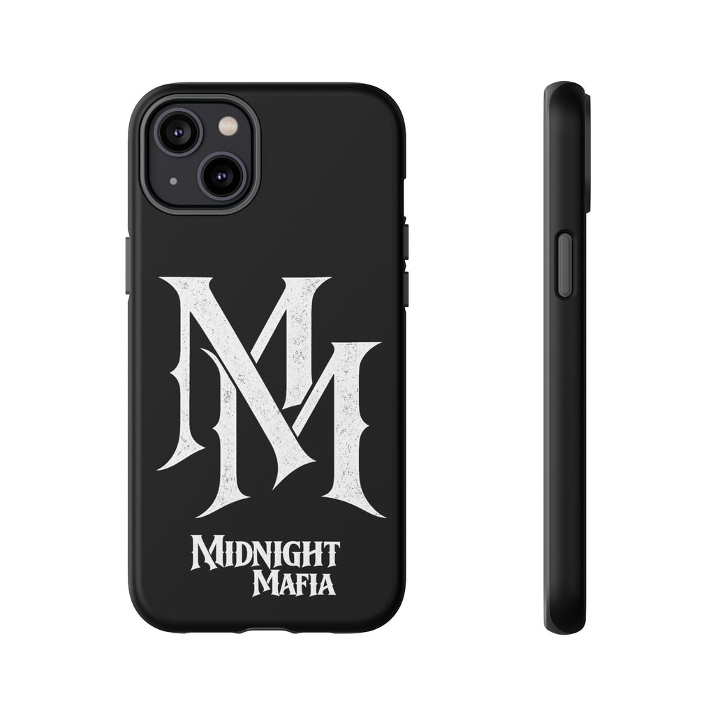 Midnight Mafia Phone Case - Black Protective iPhone Cover with MM Logo