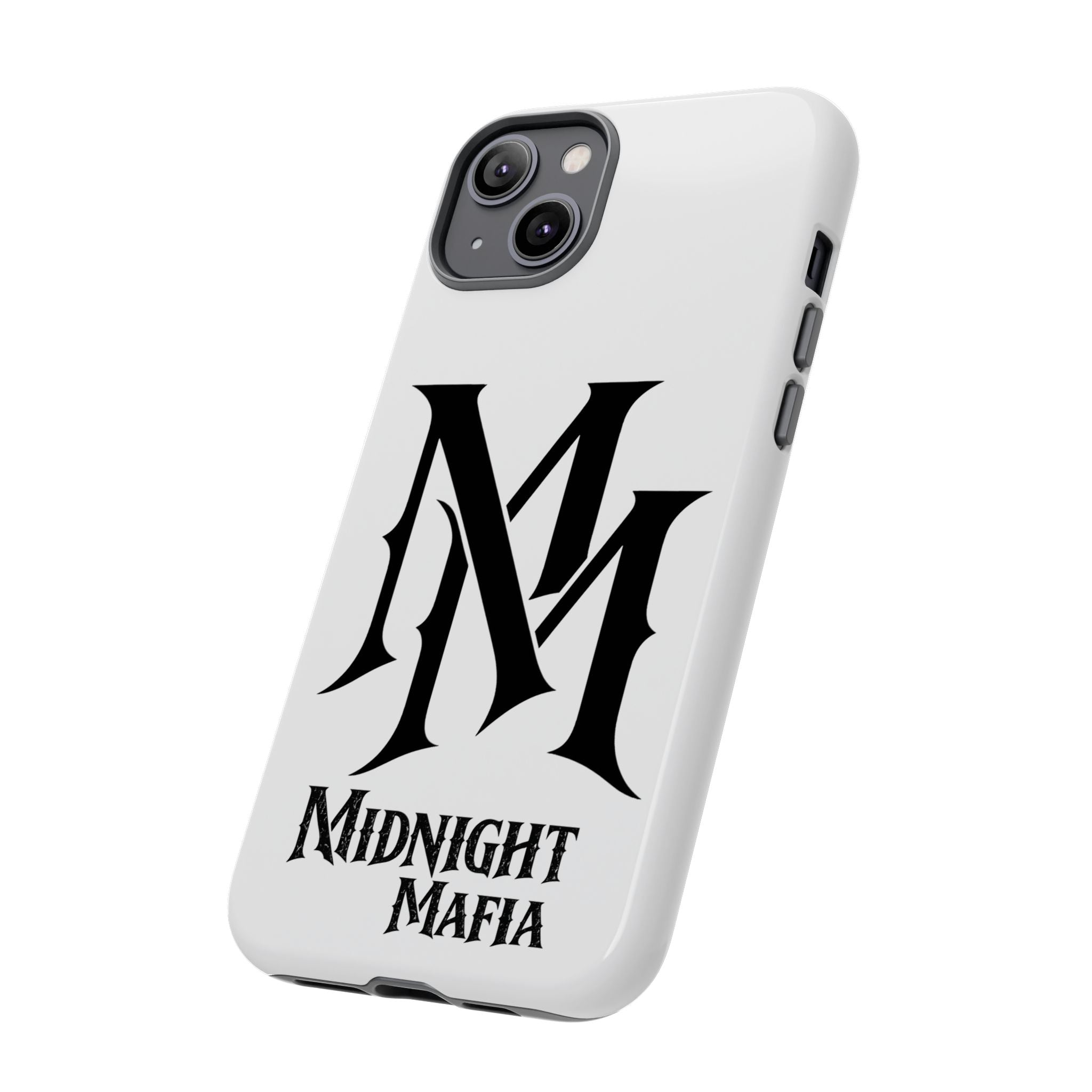Midnight Mafia Phone Case — "MM" Monogram Protective iPhone Cover