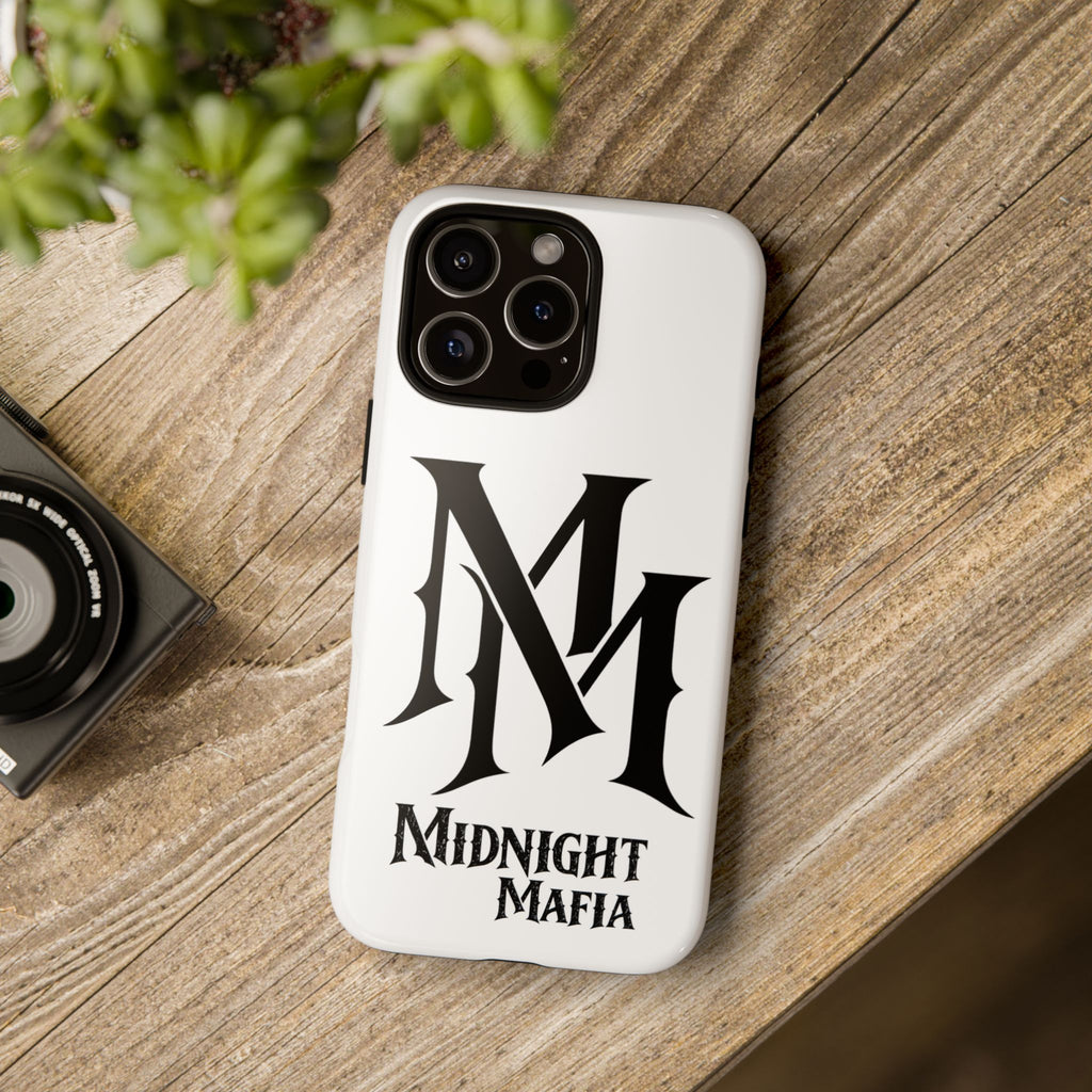 Midnight Mafia Phone Case — "MM" Monogram Protective iPhone Cover