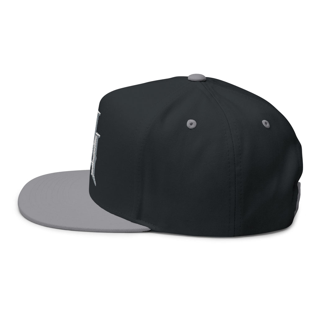 Midnight Mafia "MM" — Classic White Snapback Hat