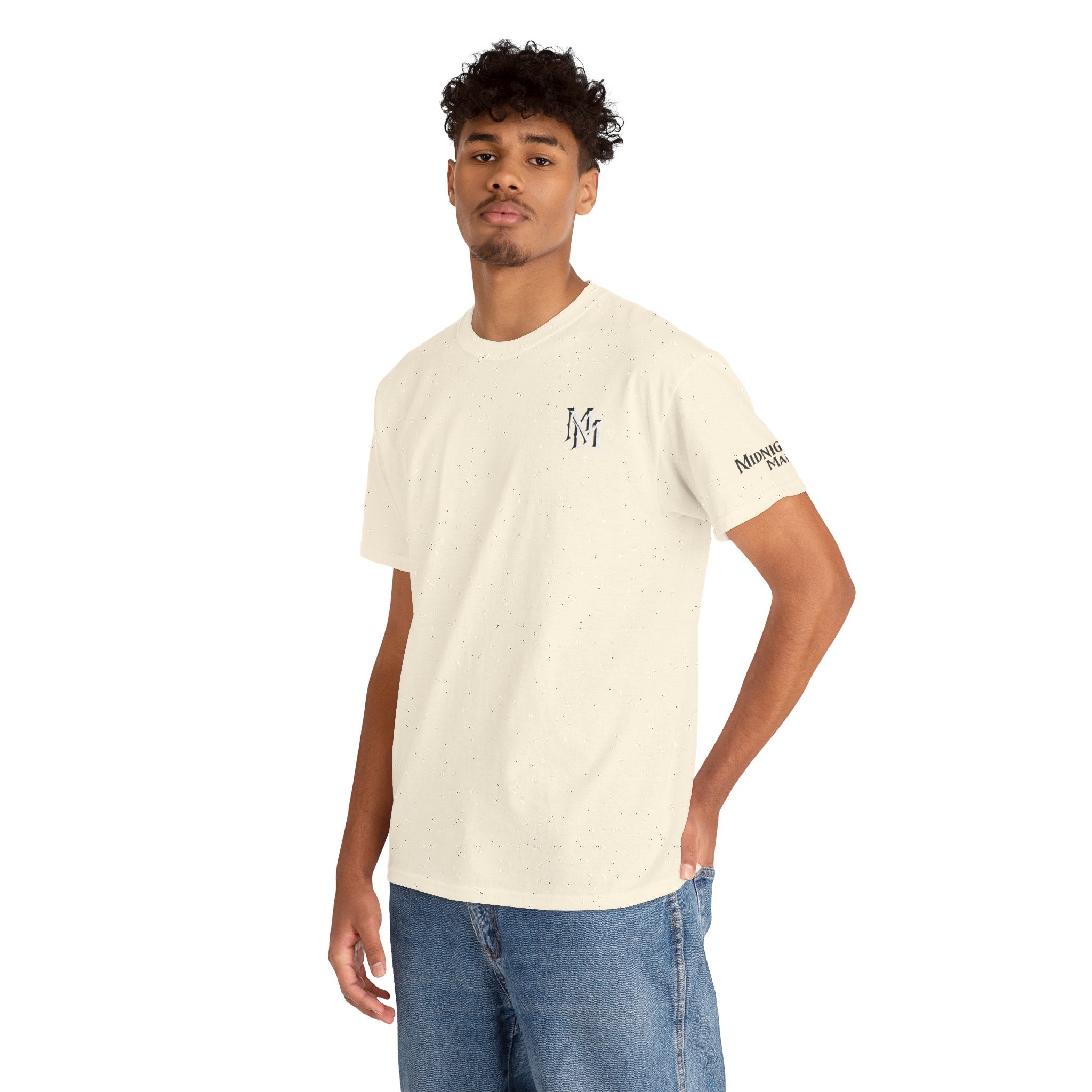 Monogram 'MM' Logo T-Shirt – Midnight Mafia Tee