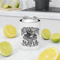 Midnight Mafia Can Cooler - Vintage Mafia Hat Logo Beer Koozie