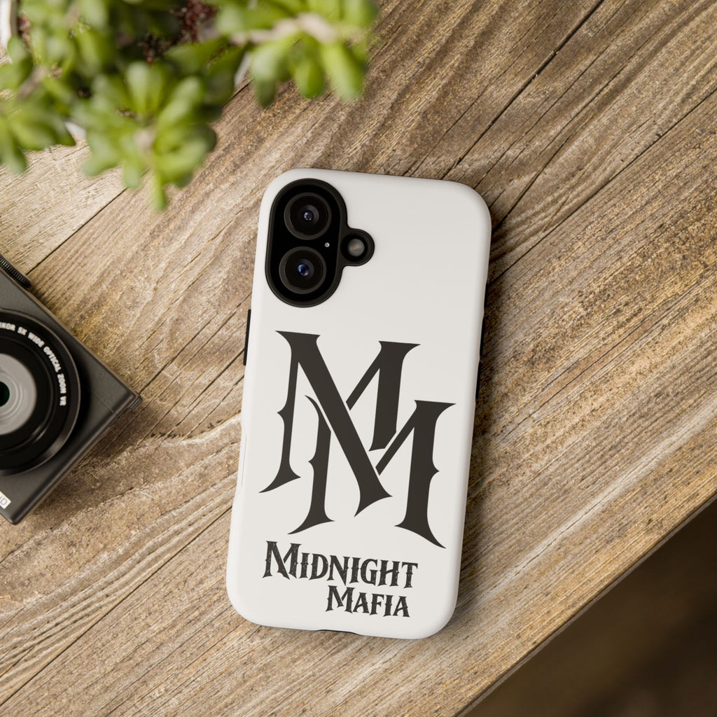 Midnight Mafia Phone Case — "MM" Monogram Protective iPhone Cover