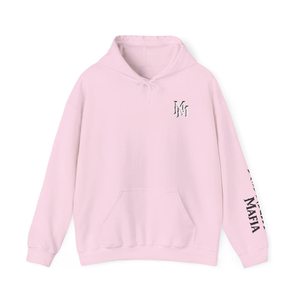 Hoodie — Monogram Midnight Mafia “MM” Logo Pullover W/Midnight Mafia Sleeve
