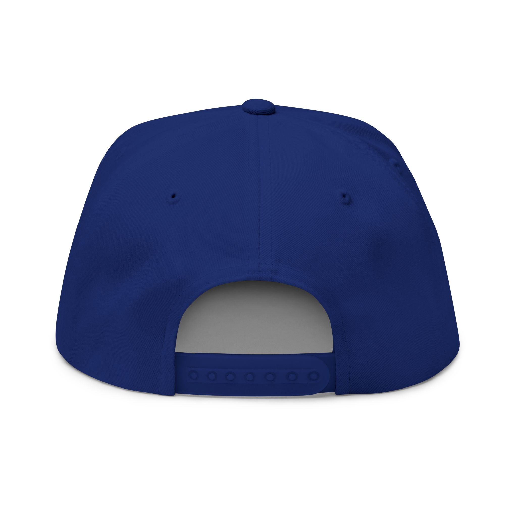 Stylish Flat Bill Cap with Embroidered "MM"Design - Midnight Mafia