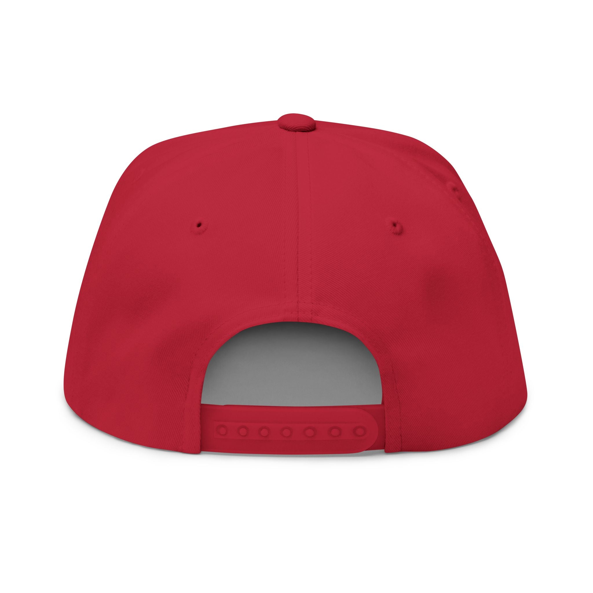 Stylish Flat Bill Cap with Embroidered "MM"Design - Midnight Mafia