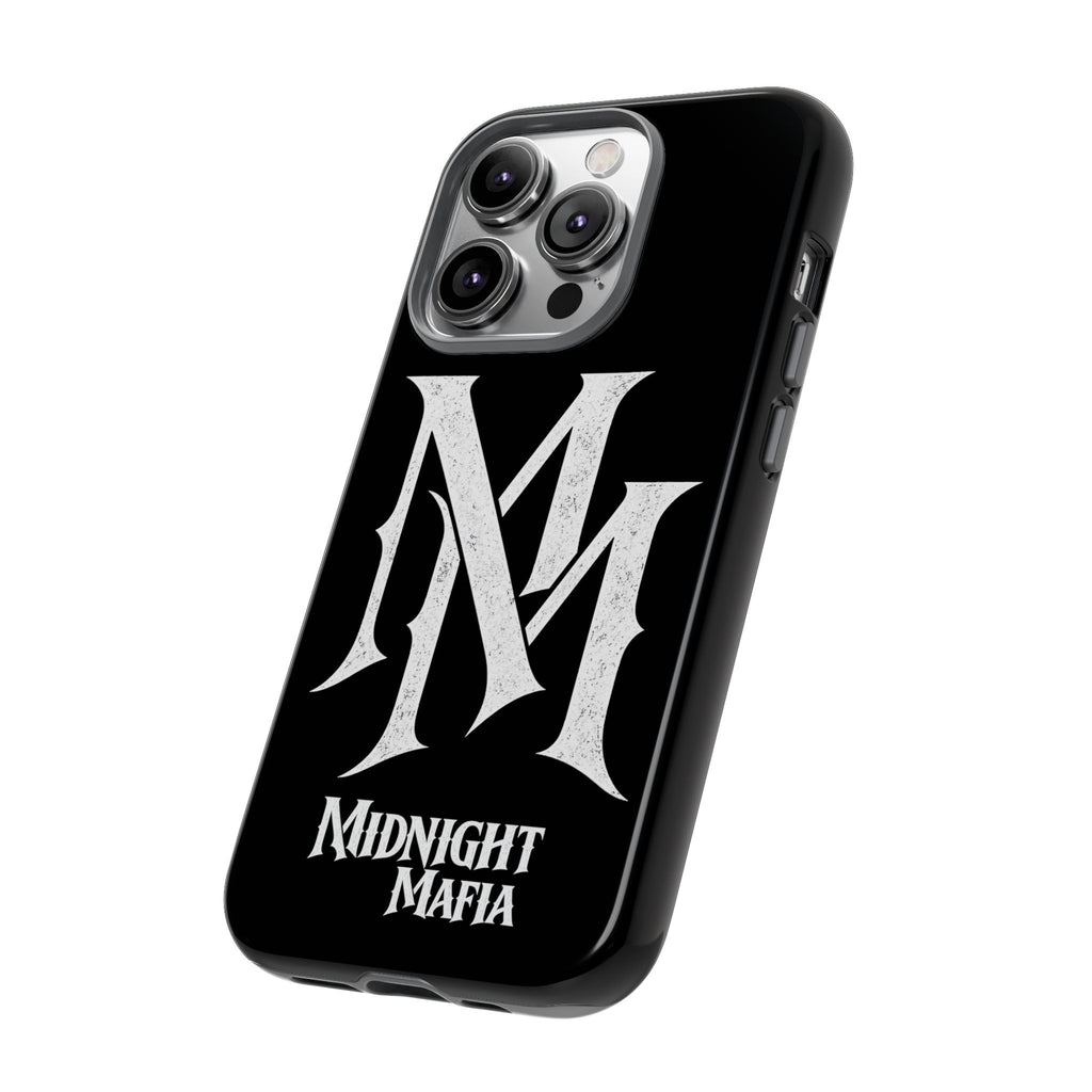 Midnight Mafia Phone Case - Black Protective iPhone Cover with MM Logo
