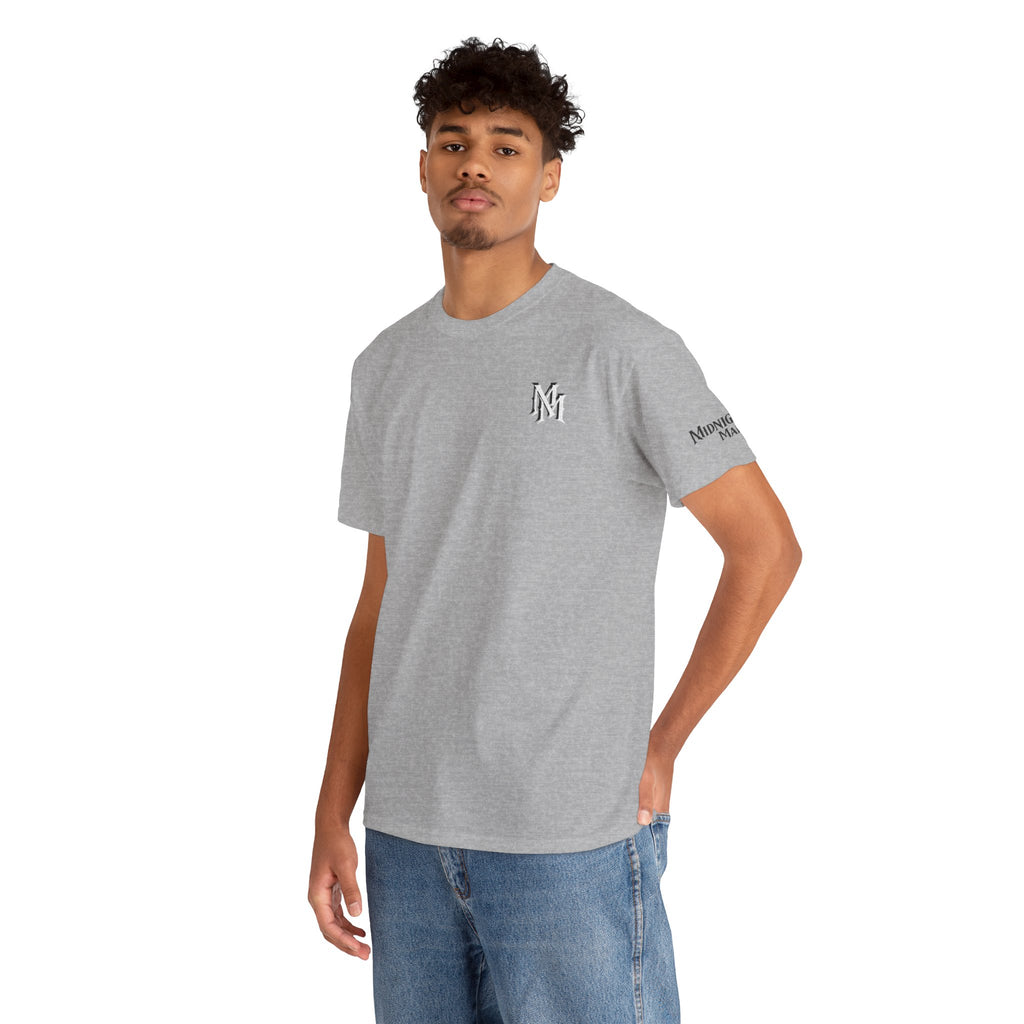 Monogram 'MM' Logo T-Shirt – Midnight Mafia Tee