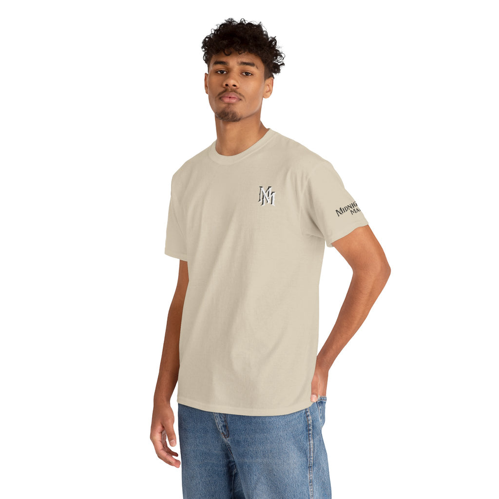 Monogram 'MM' Logo T-Shirt – Midnight Mafia Tee