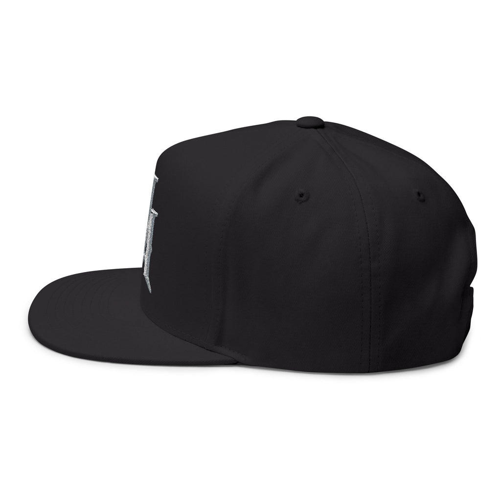Midnight Mafia "MM" — Classic White Snapback Hat