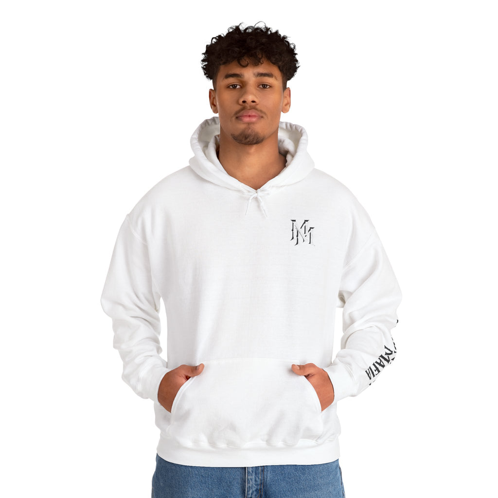 Hoodie — Monogram Midnight Mafia “MM” Logo Pullover W/Midnight Mafia Sleeve