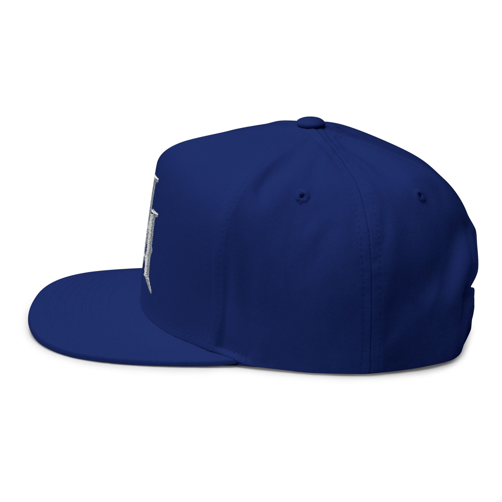 Midnight Mafia "MM" — Classic White Snapback Hat