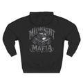 Midnight Mafia Hoodie — Vintage Piston & Fedora Streetwear Pullover