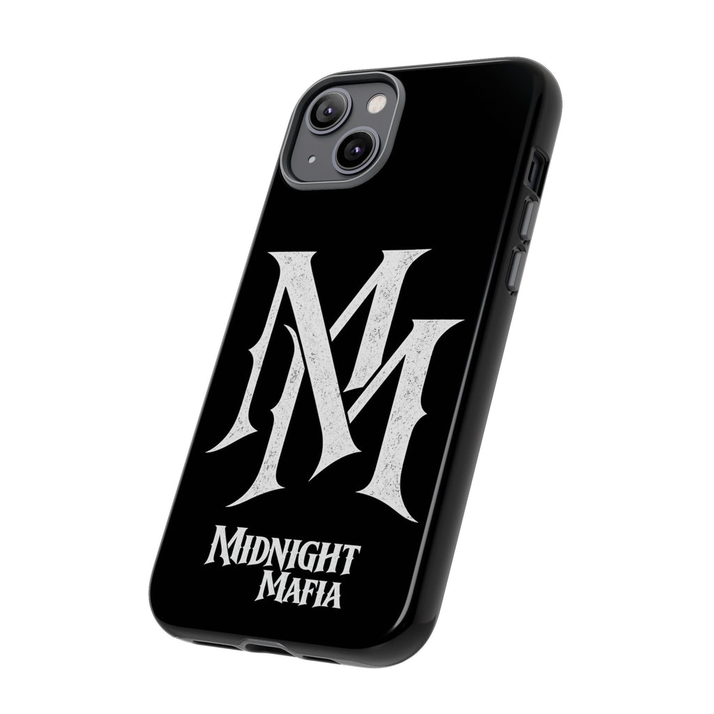 Midnight Mafia Phone Case - Black Protective iPhone Cover with MM Logo