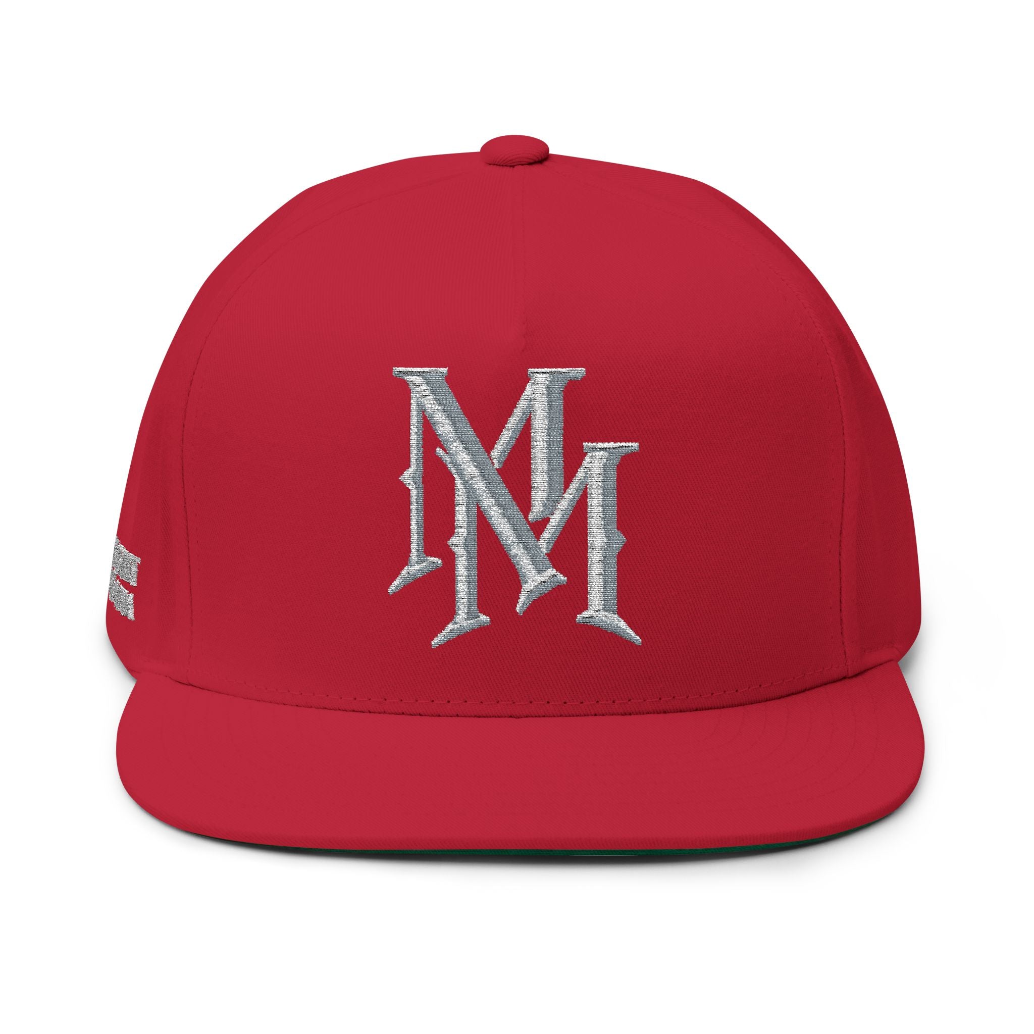 Midnight Mafia "MM" — Classic White Snapback Hat