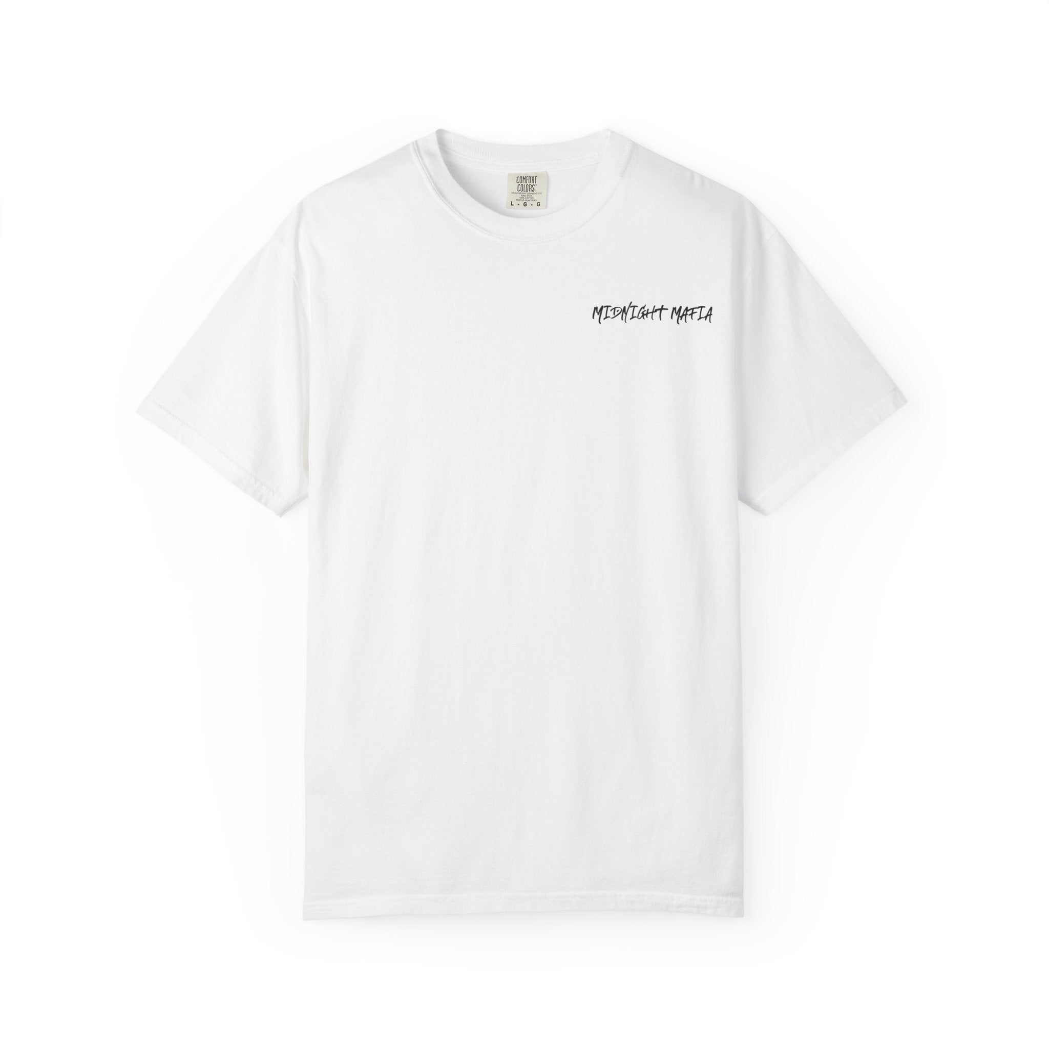Midnight Mafia Graphic T-Shirt — Vintage Hat & Pistons Design