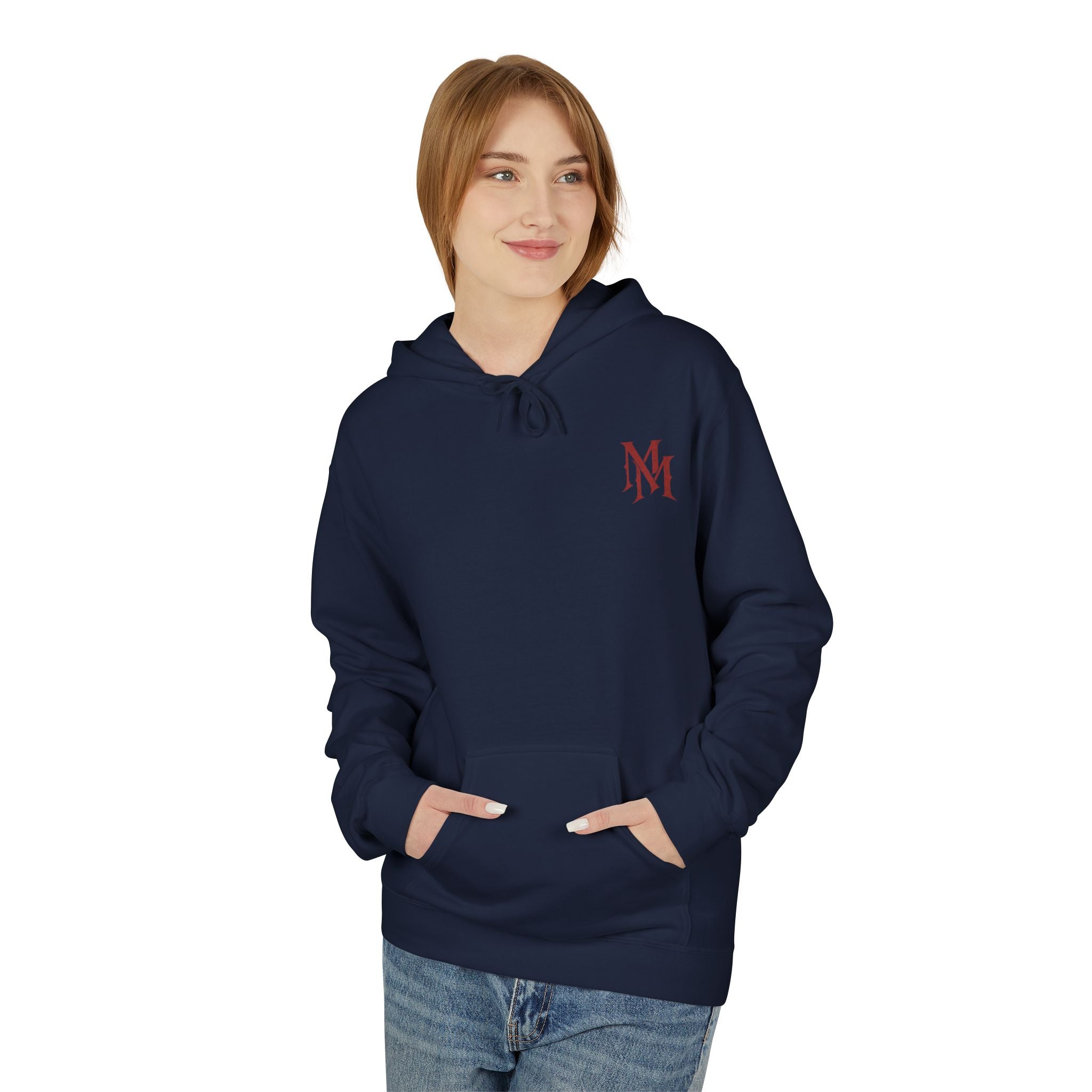 No Plate No Case Hoodie – Bold Distressed Logo Pullover