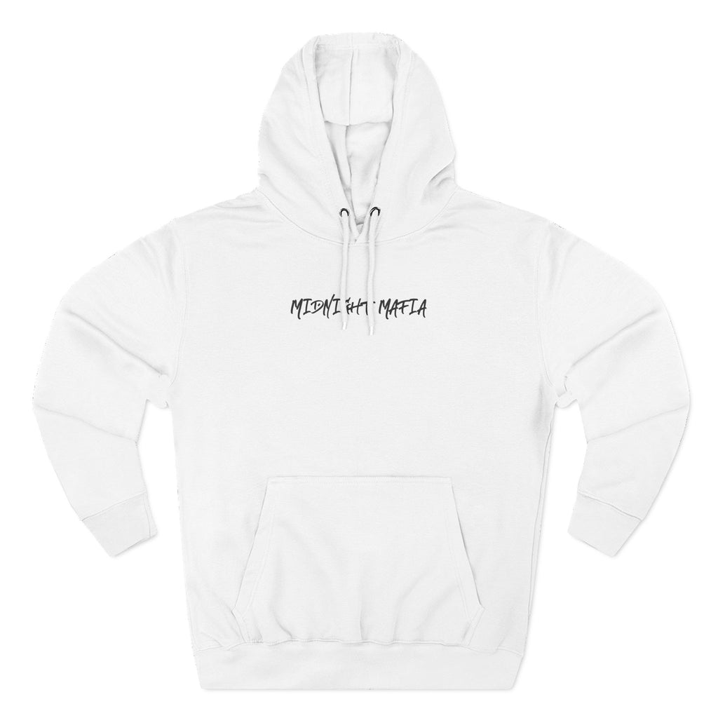 Midnight Mafia Hoodie — Vintage Piston & Fedora Streetwear Pullover