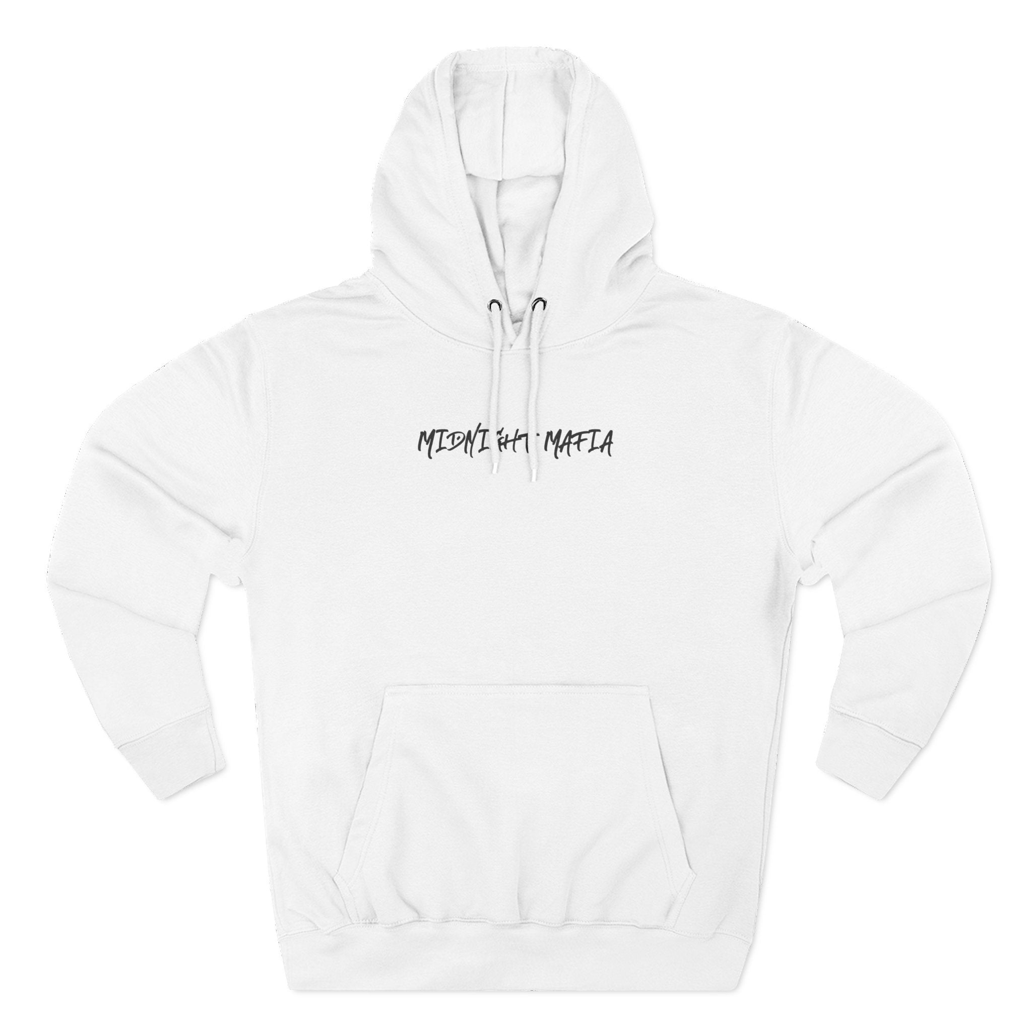 Midnight Mafia Hoodie — Vintage Piston & Fedora Streetwear Pullover