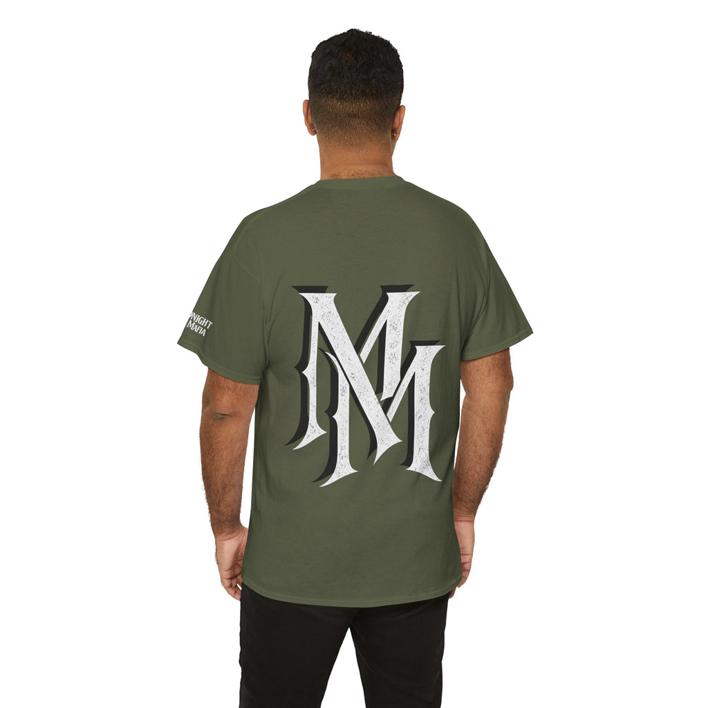 Monogram 'MM' Logo T-Shirt – Midnight Mafia Tee