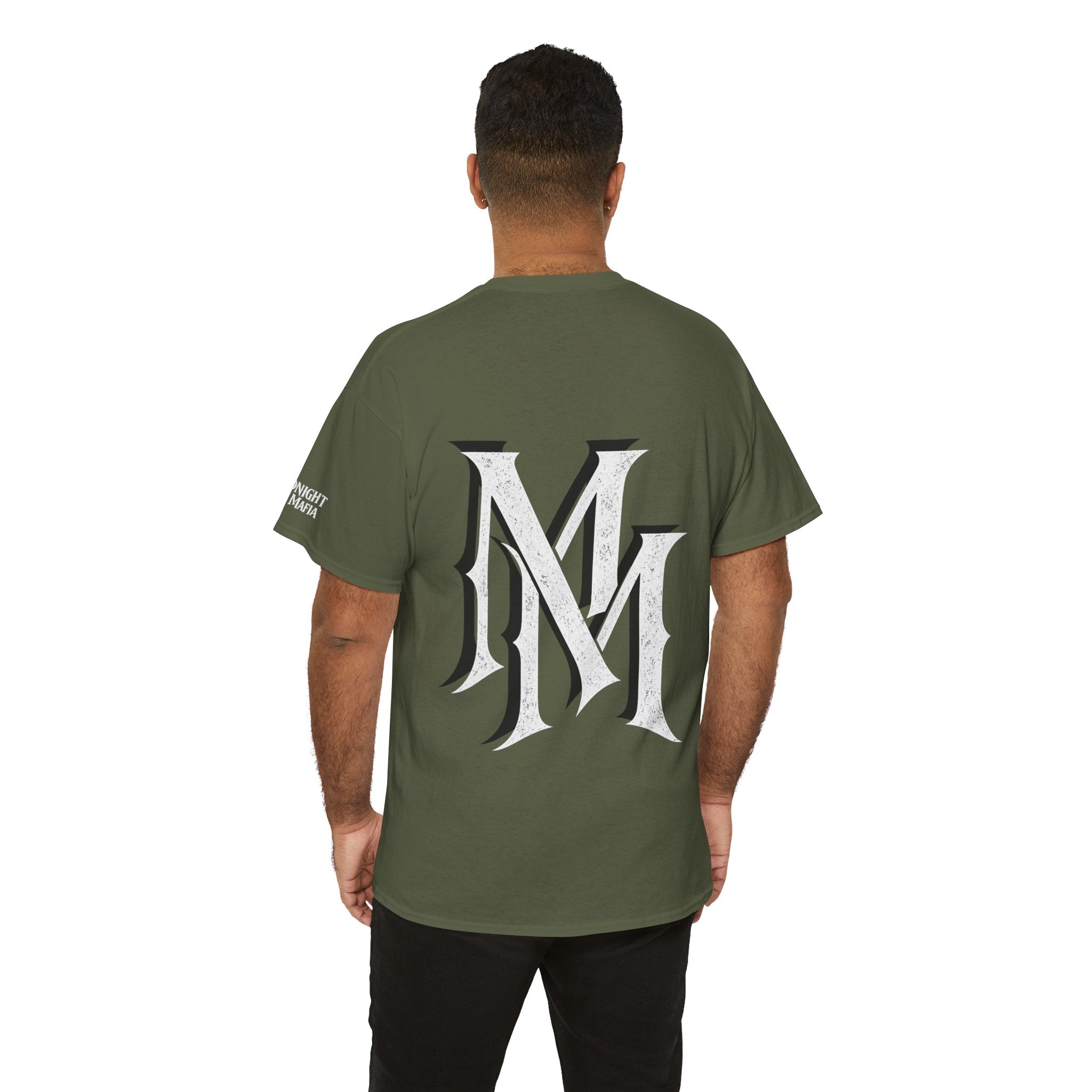 Monogram 'MM' Logo T-Shirt – Midnight Mafia Tee