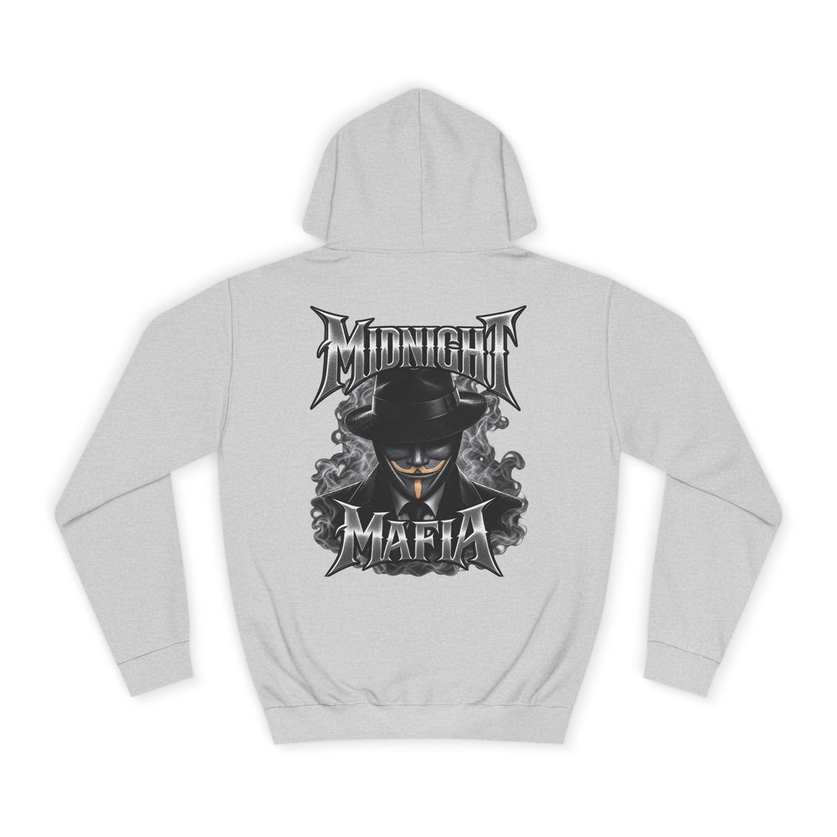 Midnight Mafia Hoodie — MM Anonymous Caricature  Graphic Pullover