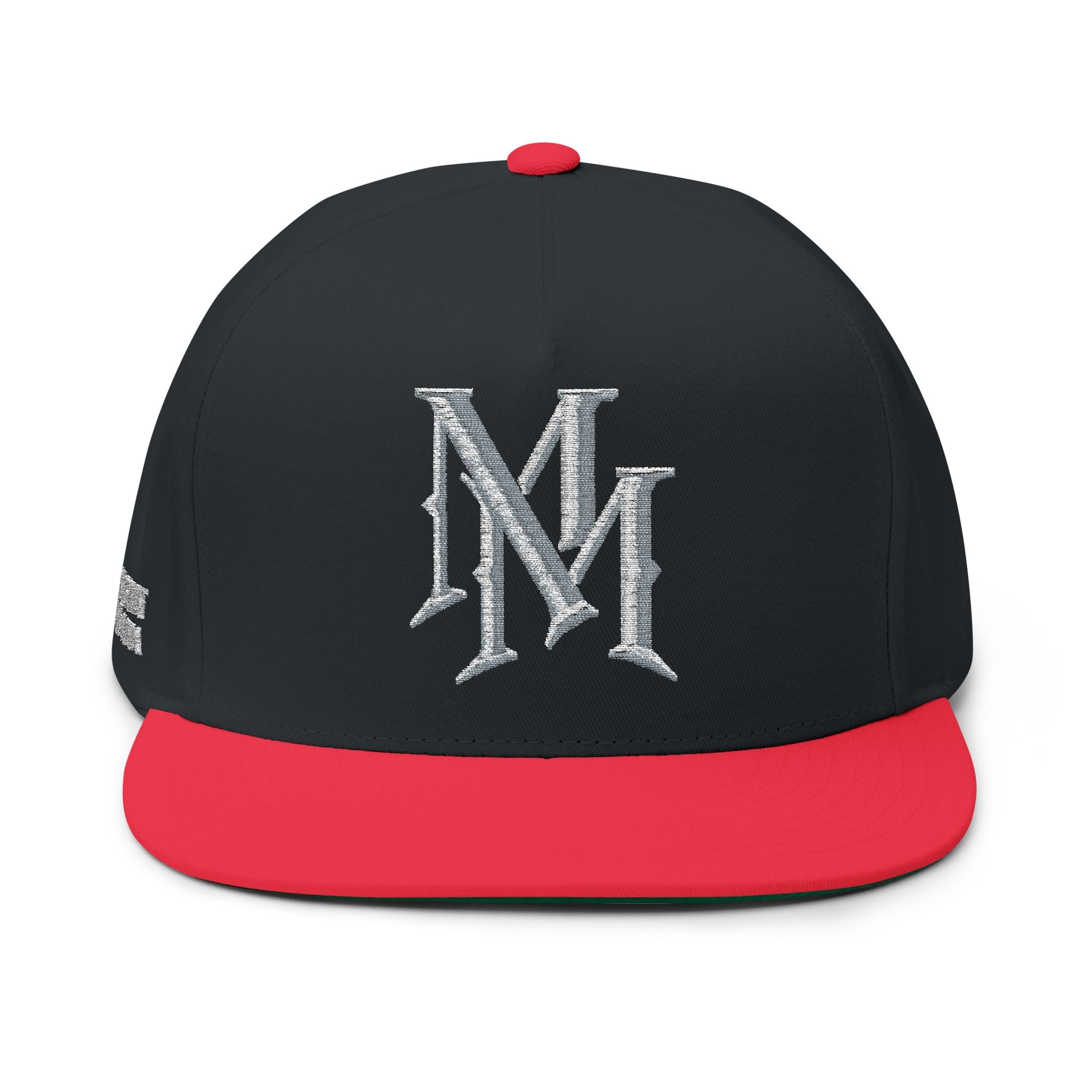 Midnight Mafia "MM" — Classic White Snapback Hat