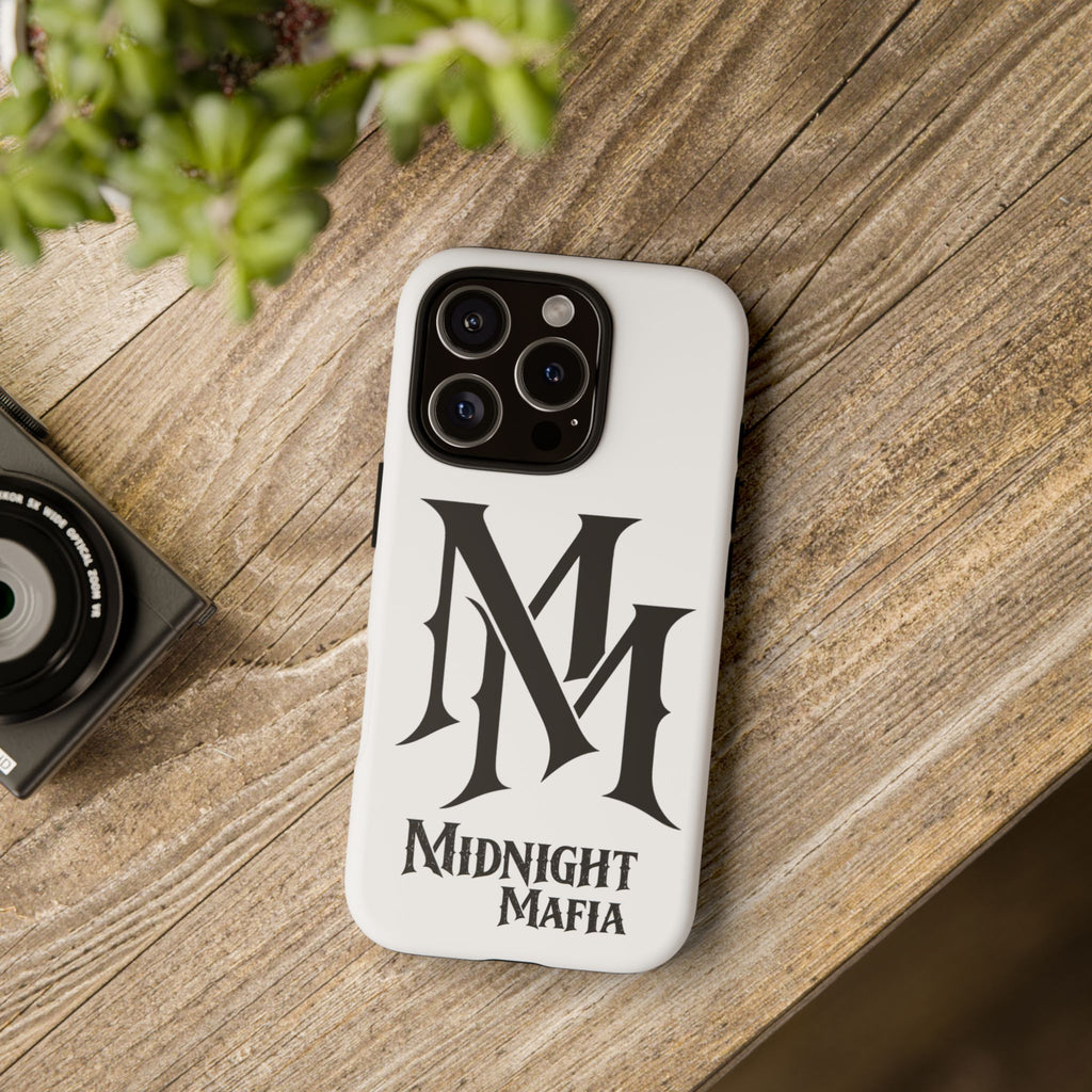 Midnight Mafia Phone Case — "MM" Monogram Protective iPhone Cover