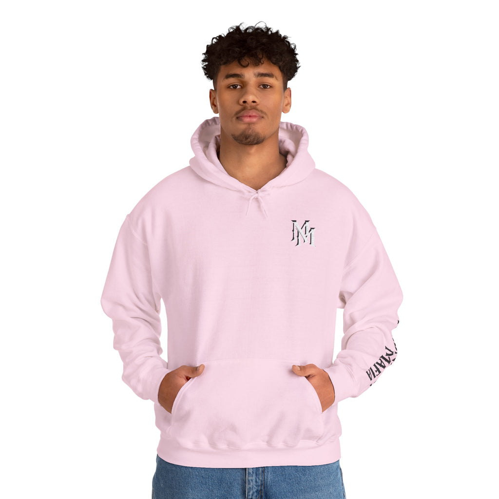 Hoodie — Monogram Midnight Mafia “MM” Logo Pullover W/Midnight Mafia Sleeve