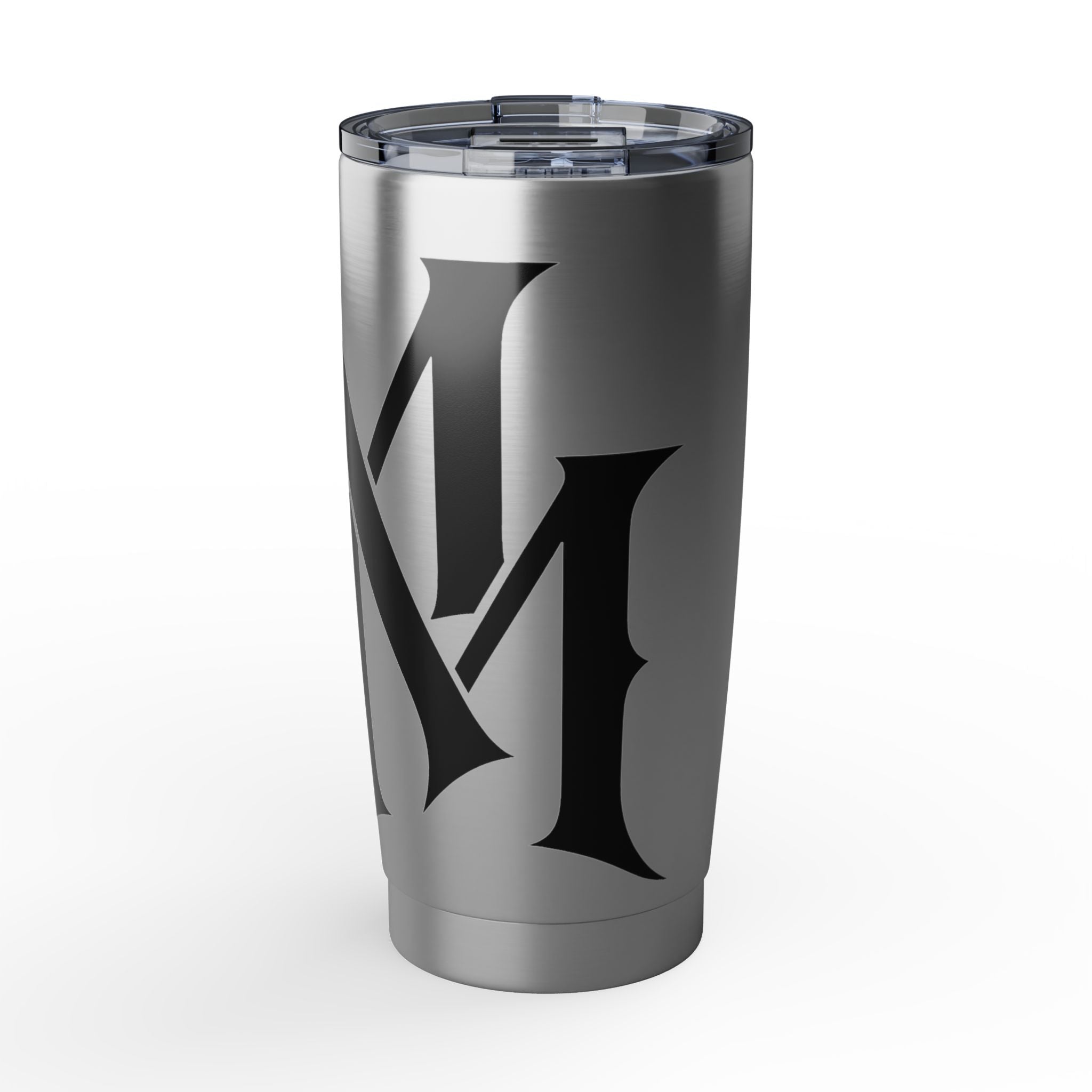 Midnight Mafia 20oz Stainless Tumbler — Insulated Travel Cup with Bold 'MM' Logo