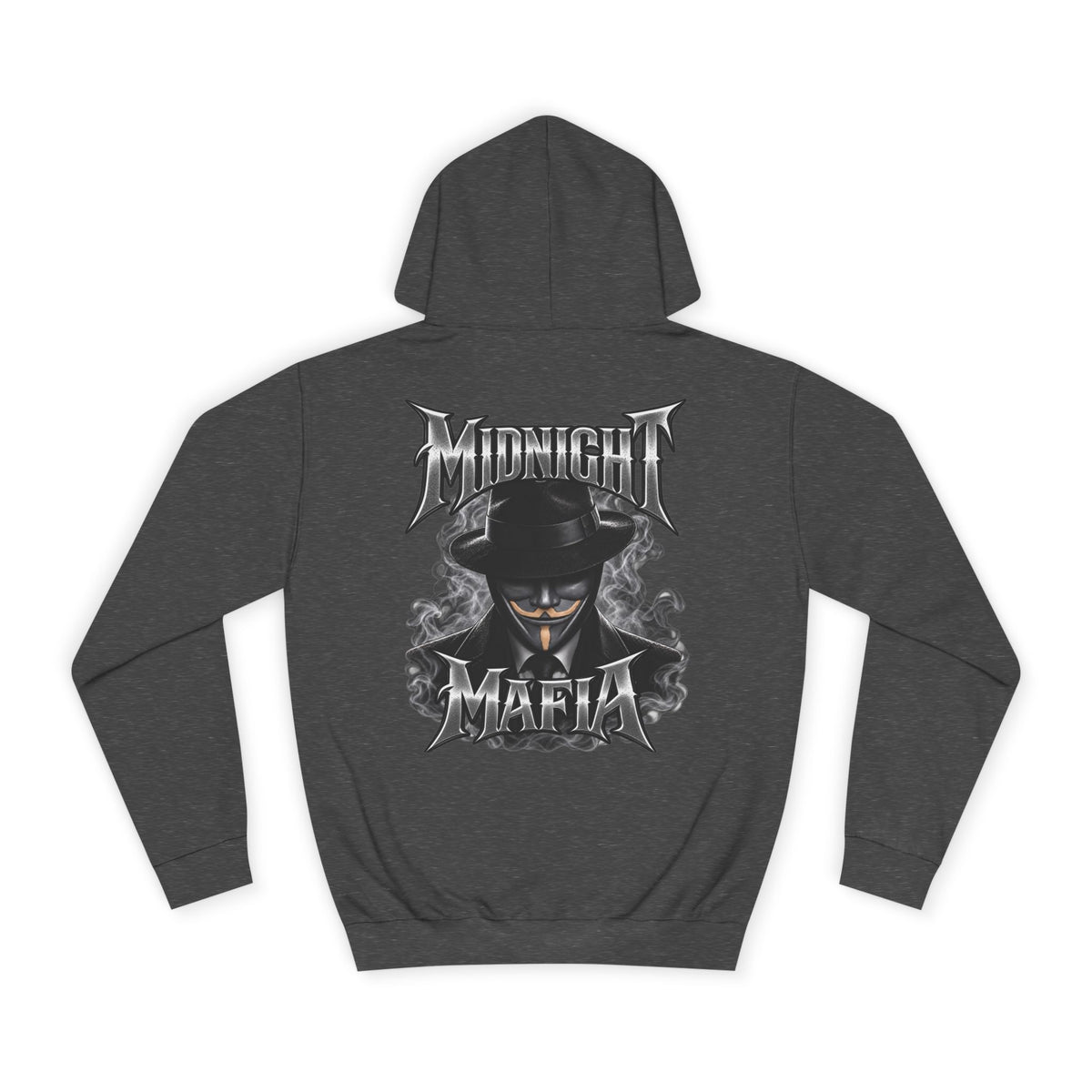 Midnight Mafia Hoodie — MM Anonymous Caricature  Graphic Pullover