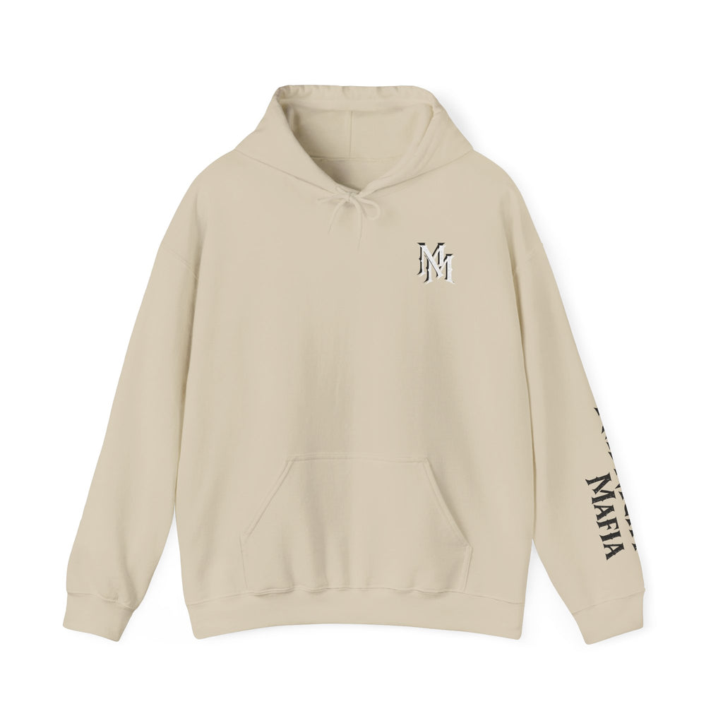 Hoodie — Monogram Midnight Mafia “MM” Logo Pullover W/Midnight Mafia Sleeve