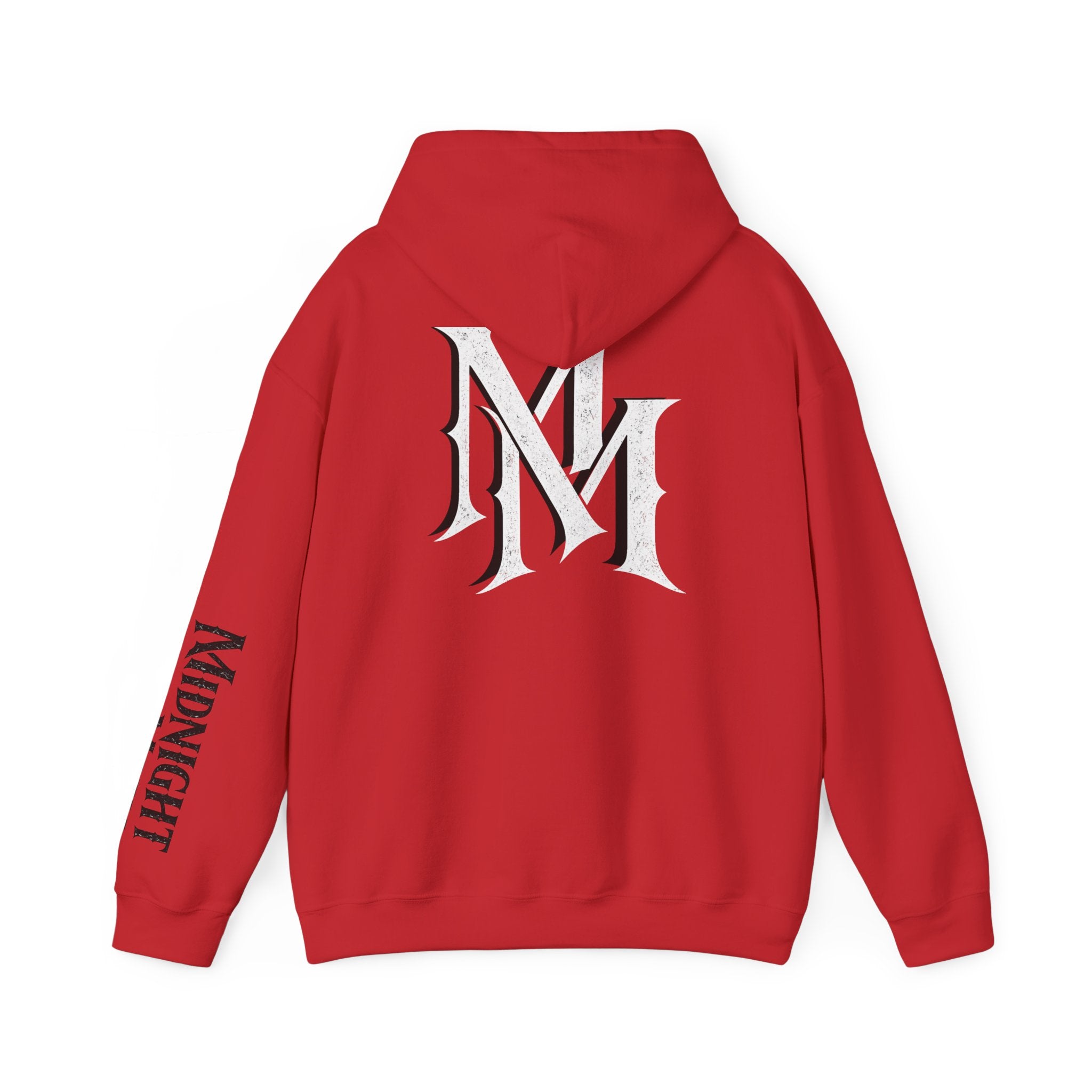 Hoodie — Monogram Midnight Mafia “MM” Logo Pullover W/Midnight Mafia Sleeve
