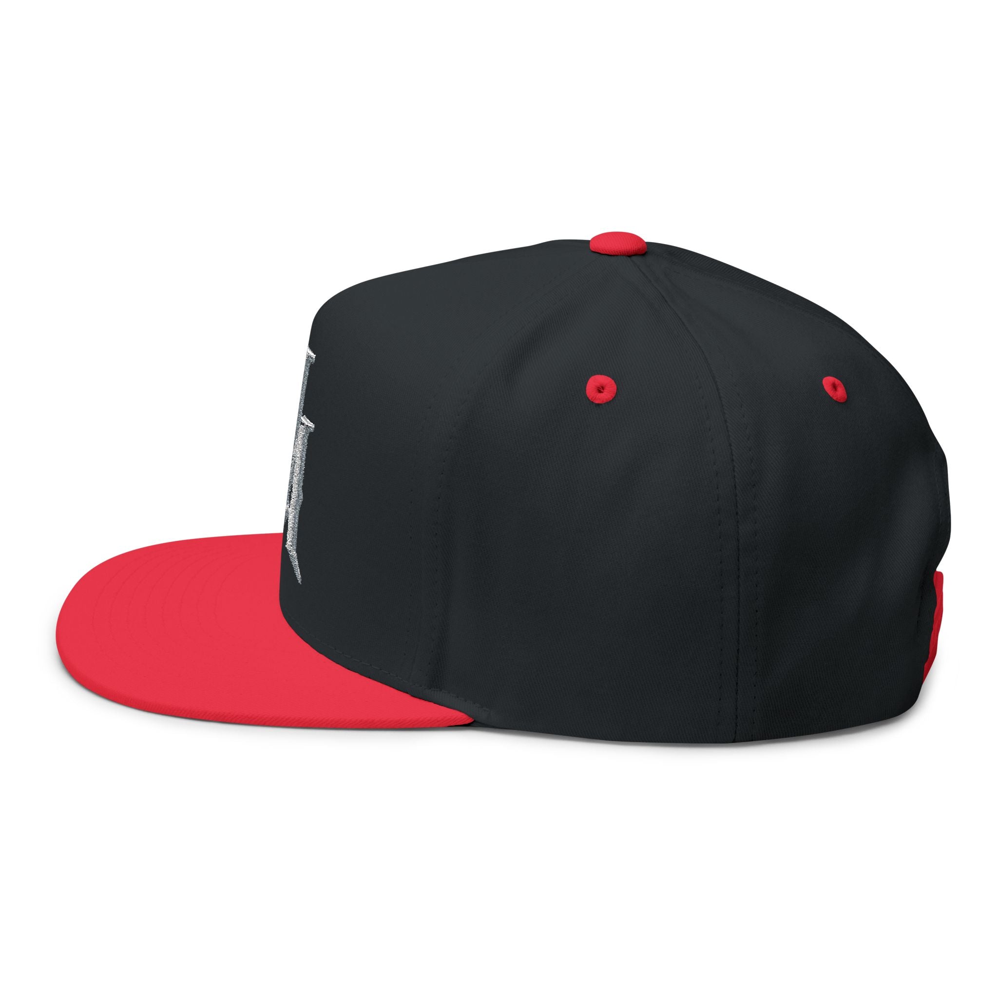 Midnight Mafia "MM" — Classic White Snapback Hat