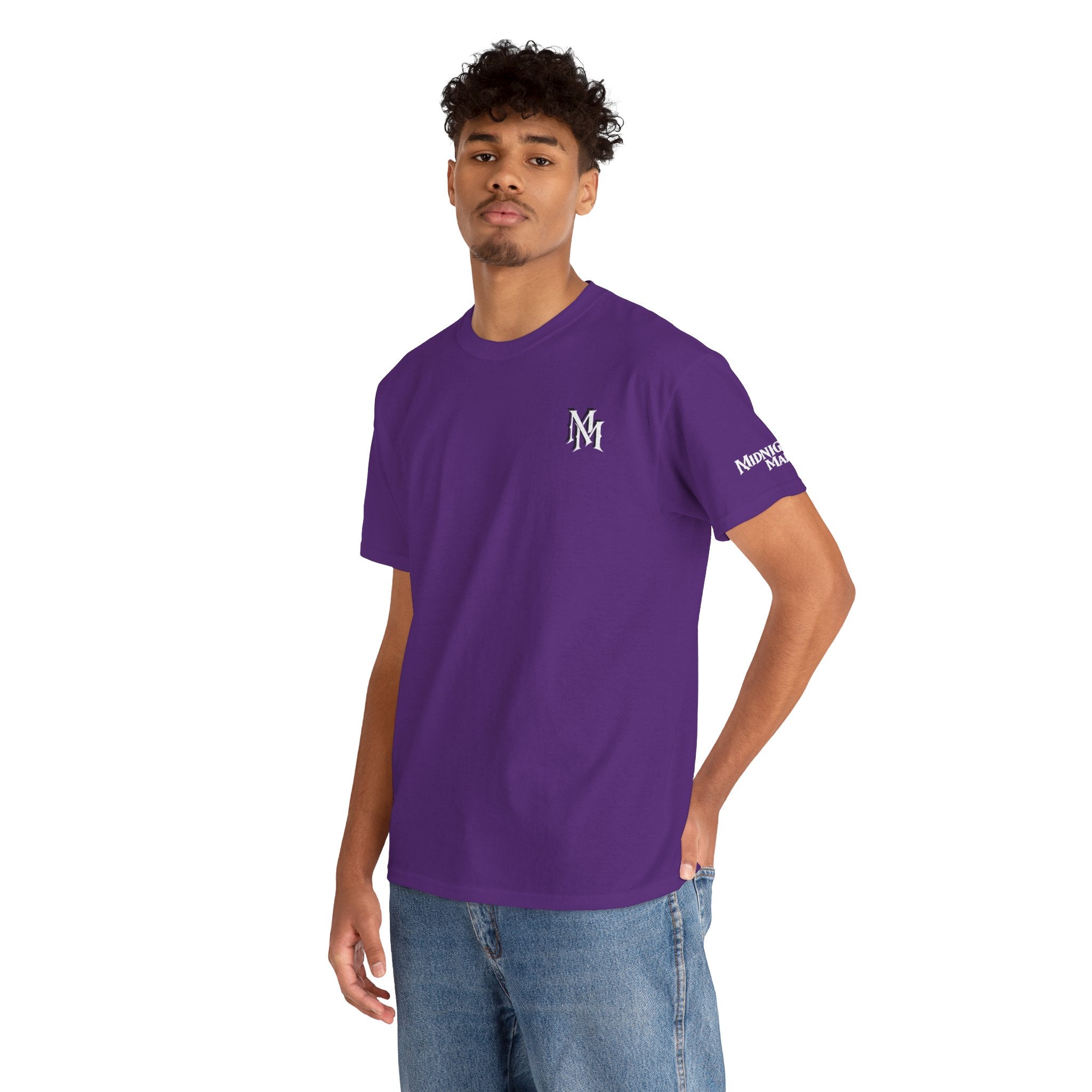 Monogram 'MM' Logo T-Shirt – Midnight Mafia Tee