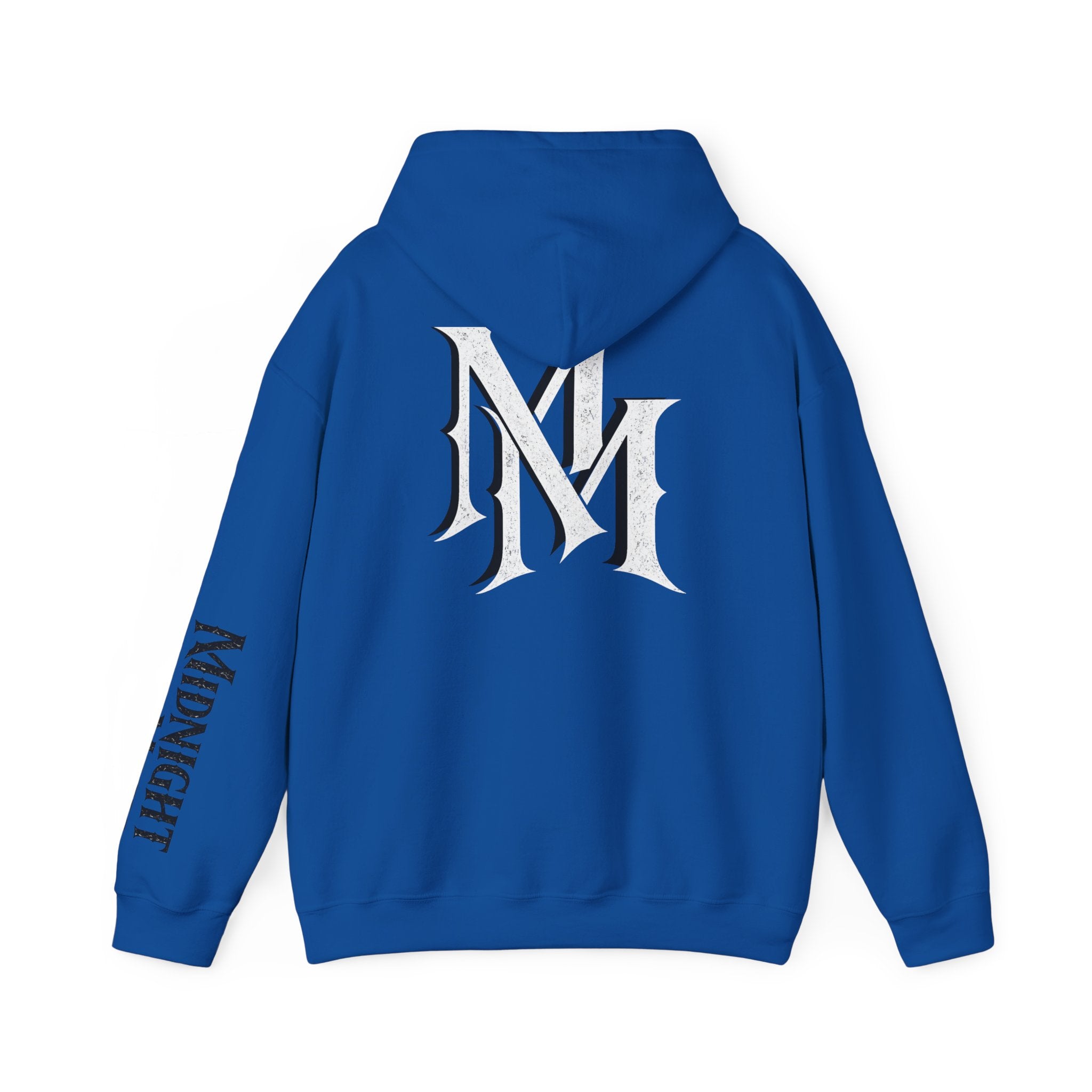 Hoodie — Monogram Midnight Mafia “MM” Logo Pullover W/Midnight Mafia Sleeve
