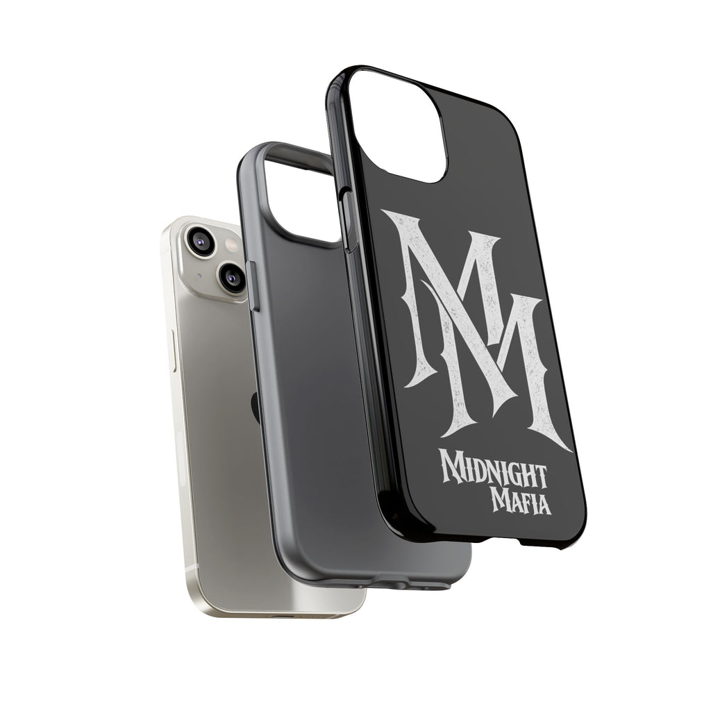 Midnight Mafia Phone Case - Black Protective iPhone Cover with MM Logo