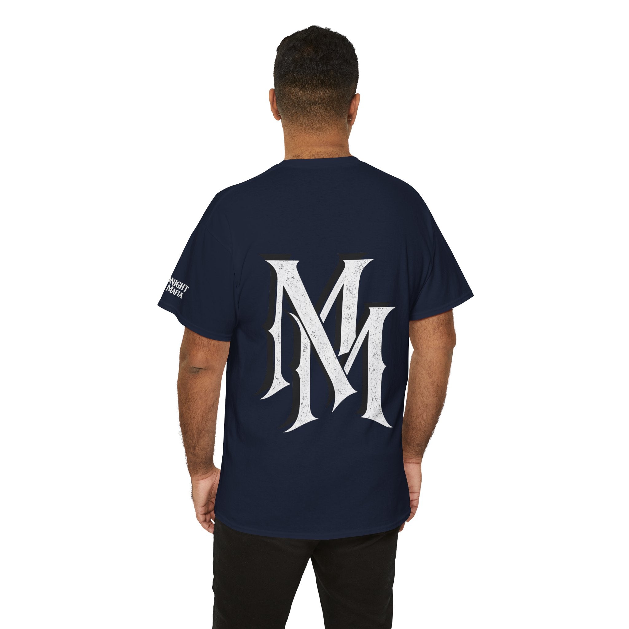 Monogram 'MM' Logo T-Shirt – Midnight Mafia Tee