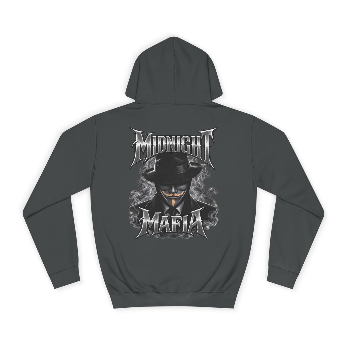 Midnight Mafia Hoodie — MM Anonymous Caricature  Graphic Pullover