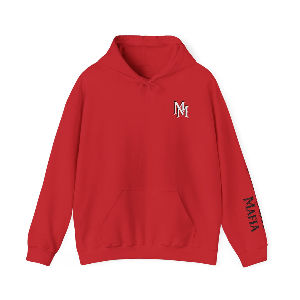 Hoodie — Monogram Midnight Mafia “MM” Logo Pullover W/Midnight Mafia Sleeve