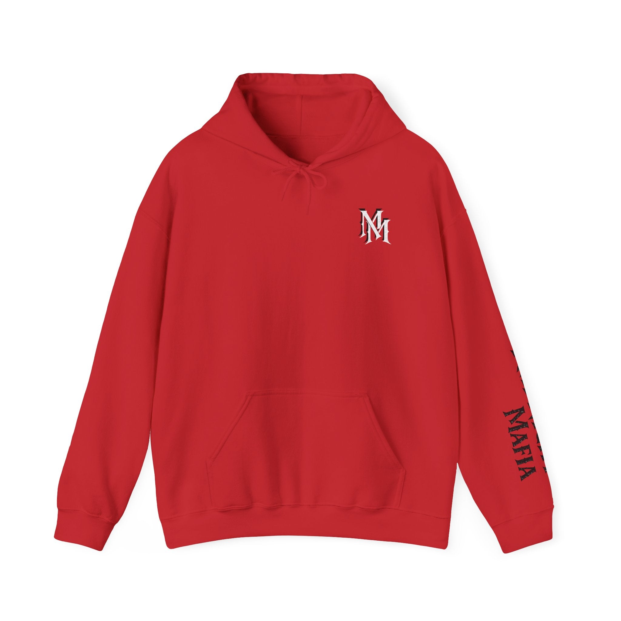 Hoodie — Monogram Midnight Mafia “MM” Logo Pullover W/Midnight Mafia Sleeve