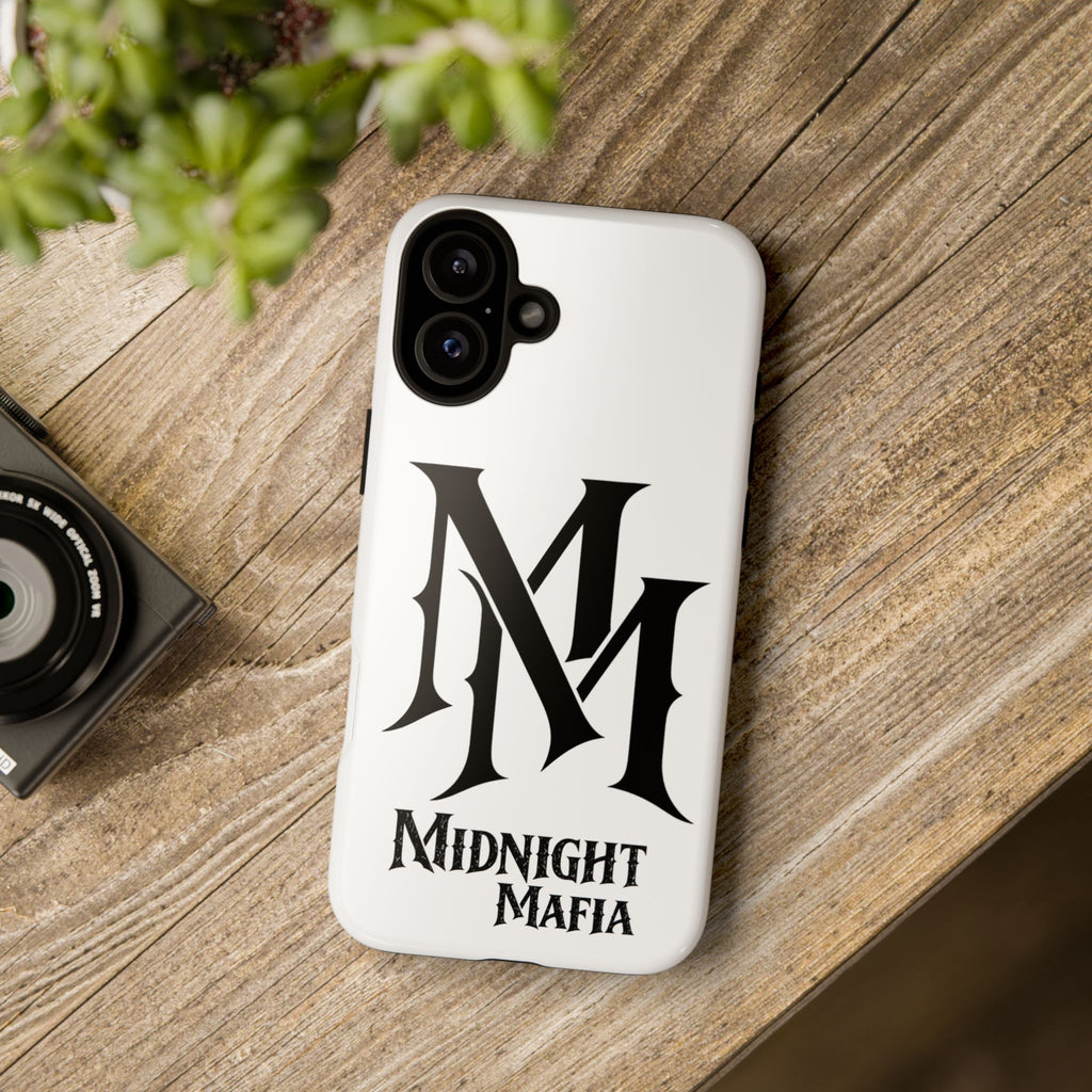 Midnight Mafia Phone Case — "MM" Monogram Protective iPhone Cover