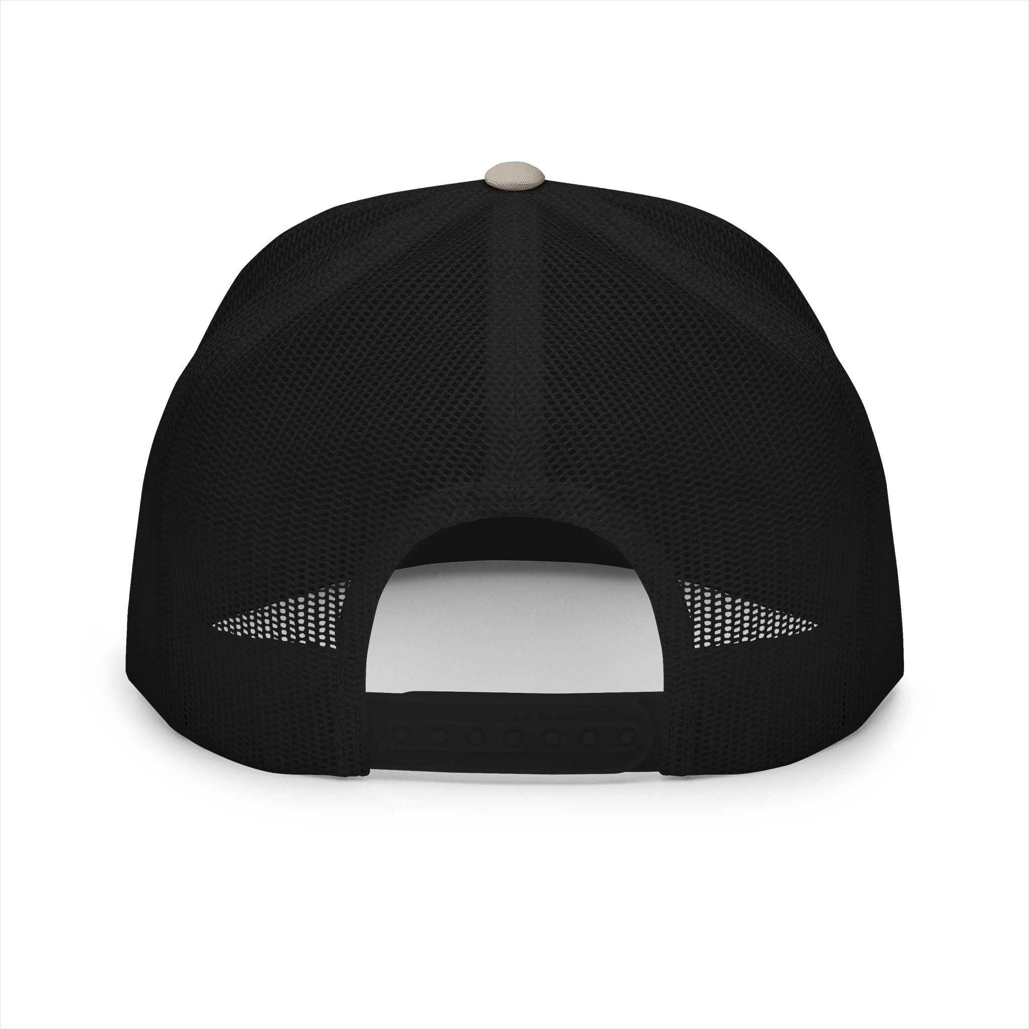Monogram 'MM' Embroidered Trucker Cap — Classic Vintage Logo Snapback