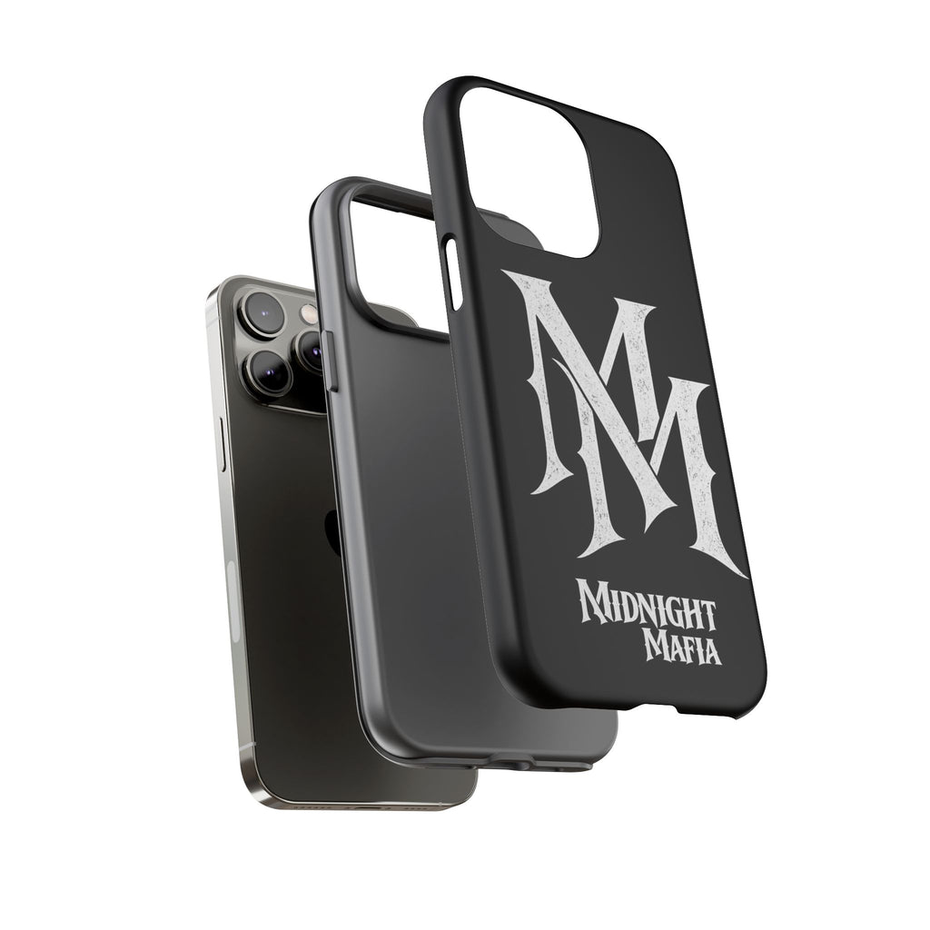 Midnight Mafia Phone Case - Black Protective iPhone Cover with MM Logo