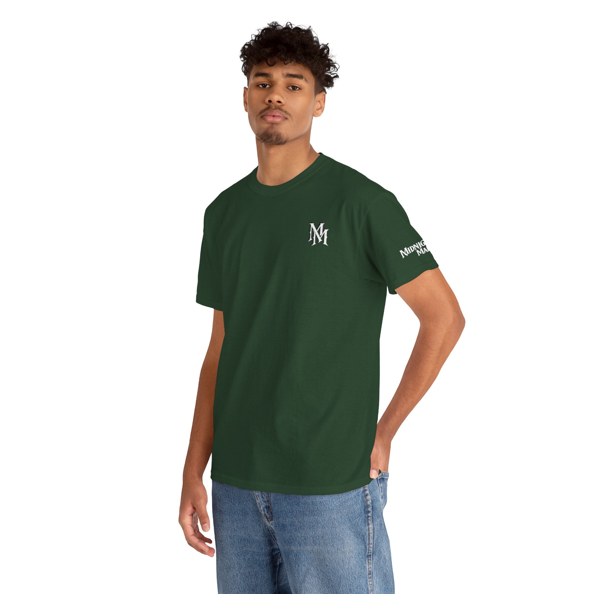Monogram 'MM' Logo T-Shirt – Midnight Mafia Tee