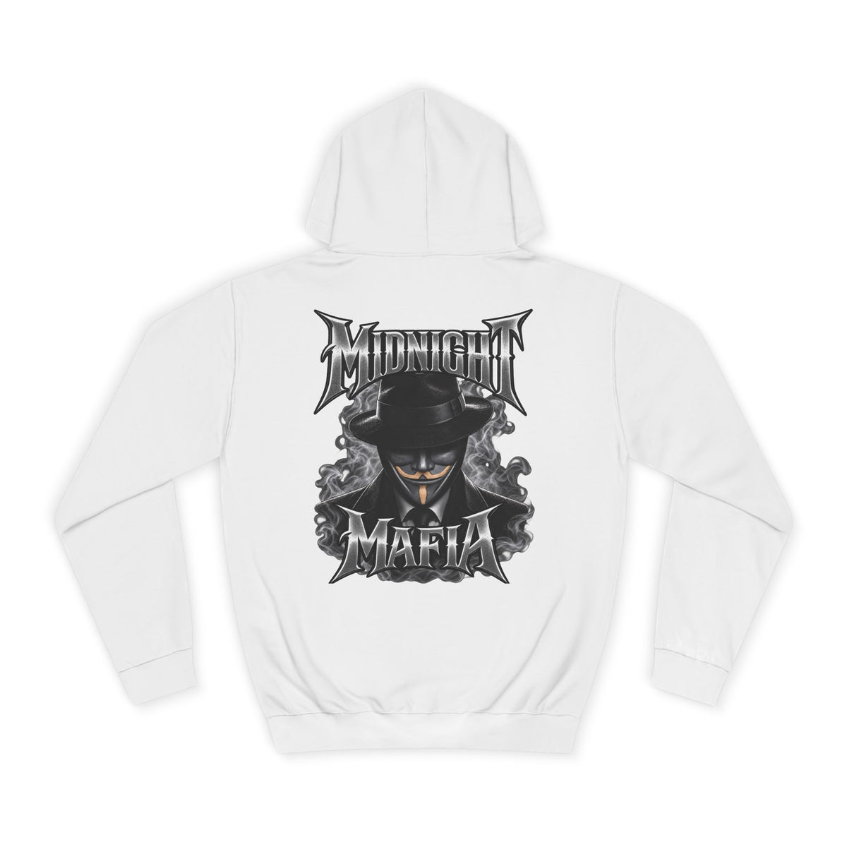 Midnight Mafia Hoodie — MM Anonymous Caricature  Graphic Pullover