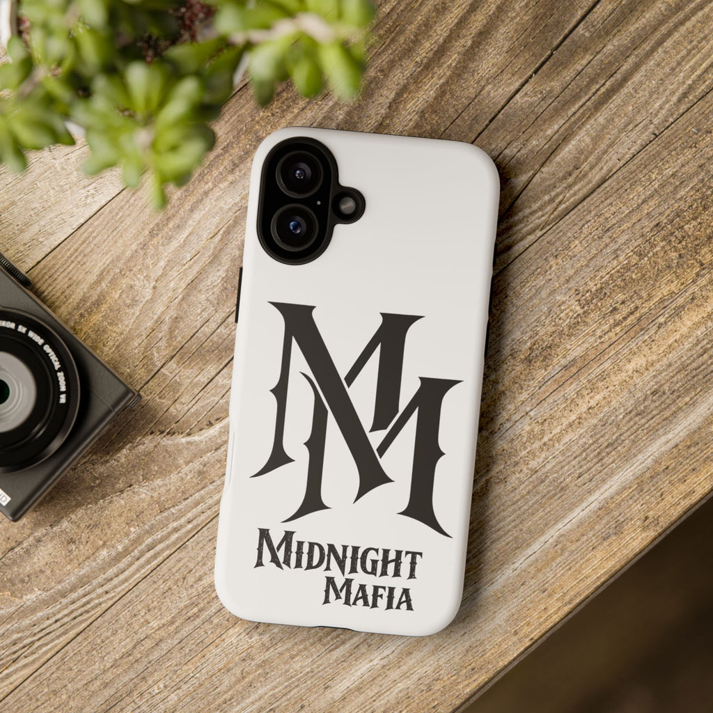 Midnight Mafia Phone Case — "MM" Monogram Protective iPhone Cover