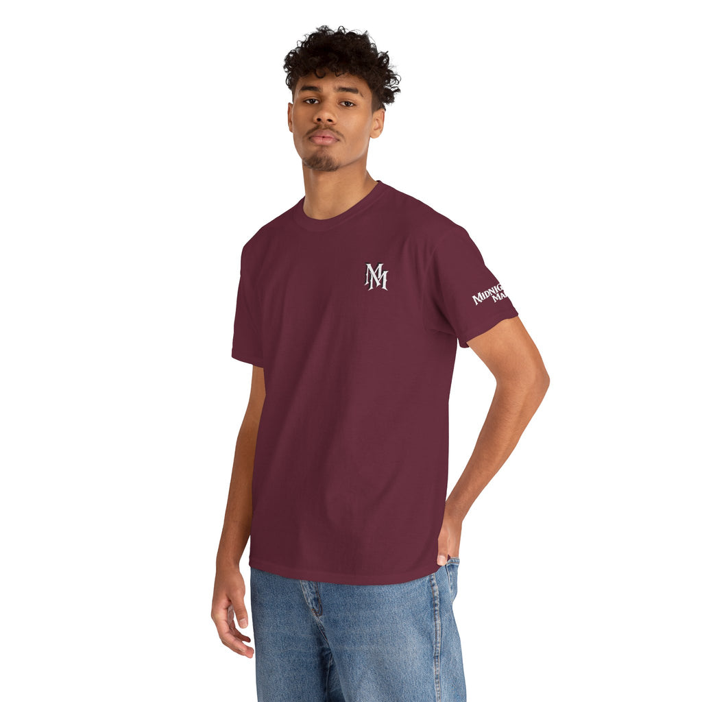 Monogram 'MM' Logo T-Shirt – Midnight Mafia Tee