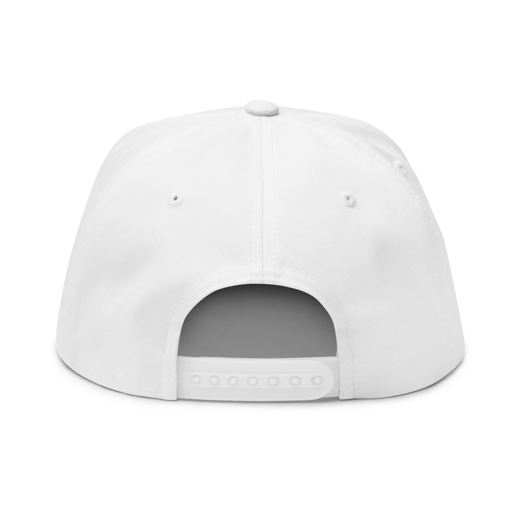 Stylish Flat Bill Cap with Embroidered "MM"Design - Midnight Mafia