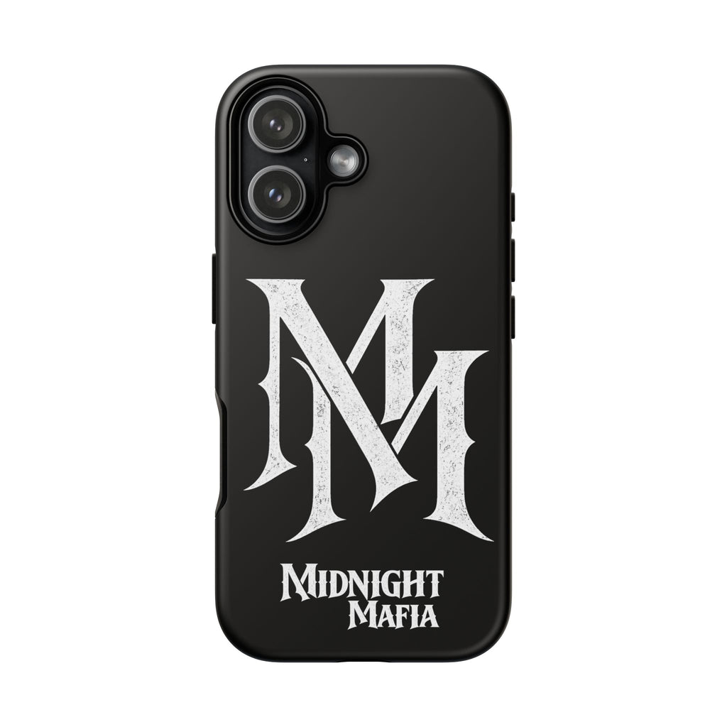 Midnight Mafia Phone Case - Black Protective iPhone Cover with MM Logo